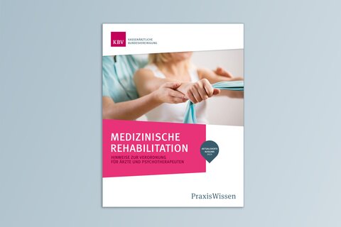 Titelbild PraxisWissen Medizinische Rehabilitation