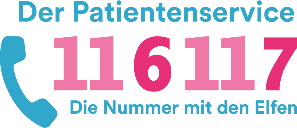116117 - Die Rufnummer des Patientenservice